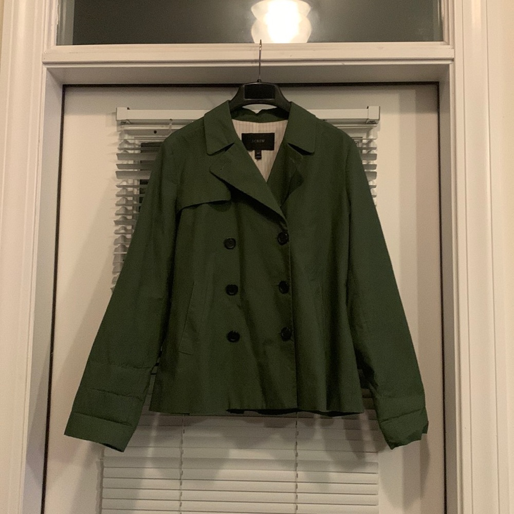 Brand: J. Crew, Size: Tall fit 10T, Color: hunter green